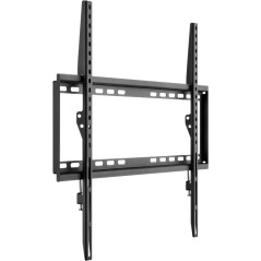 Basic FIXED TV Wall Mount (L) - Securely Fit 37'' to 70'' TVs (94-178 cm) up to 35kg - Sleek Black Design - Easy Installation